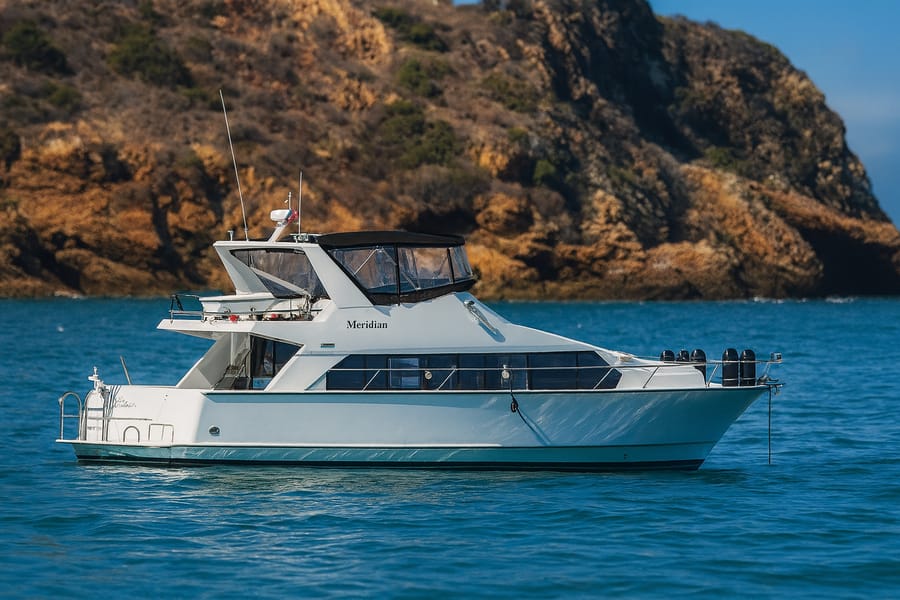 50-foot Meridian yacht in Moss Landing